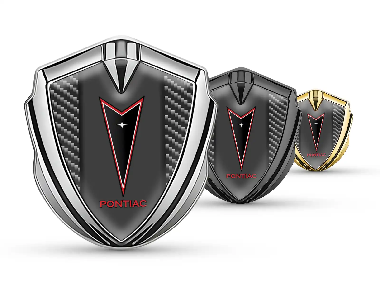 Pontiac Emblem Car Badge Sports Style High-Quality
